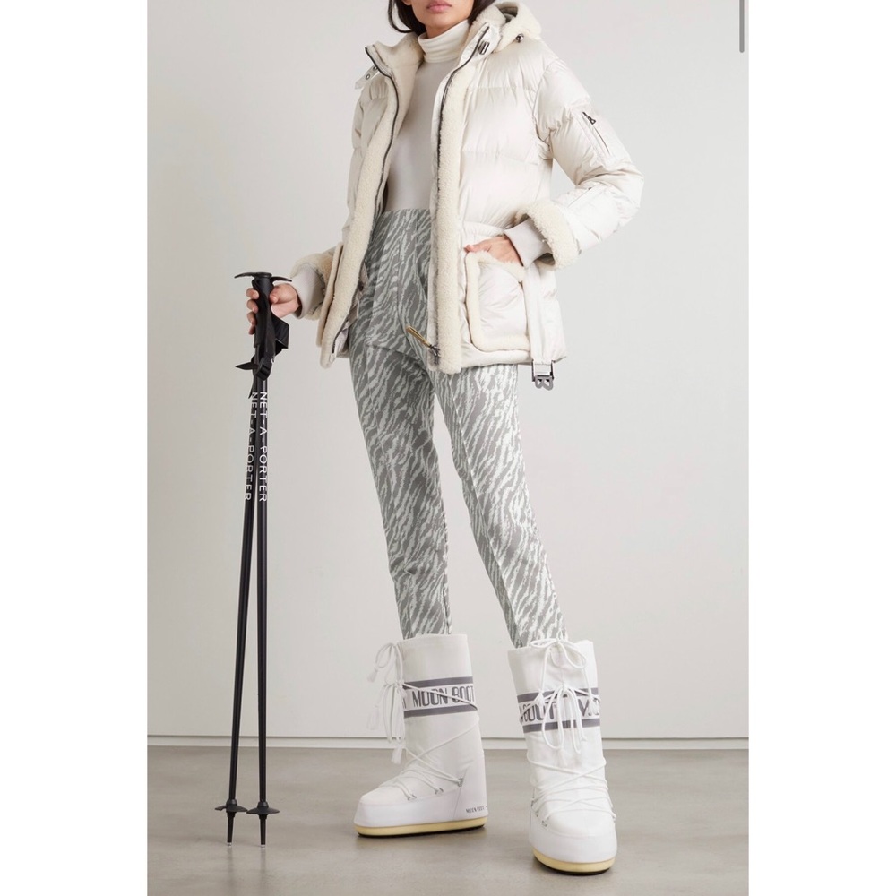 Bogner Gray Patterned Pants - image 2